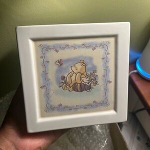 Vintage Winnie The Pooh Nursery Piggy Bank